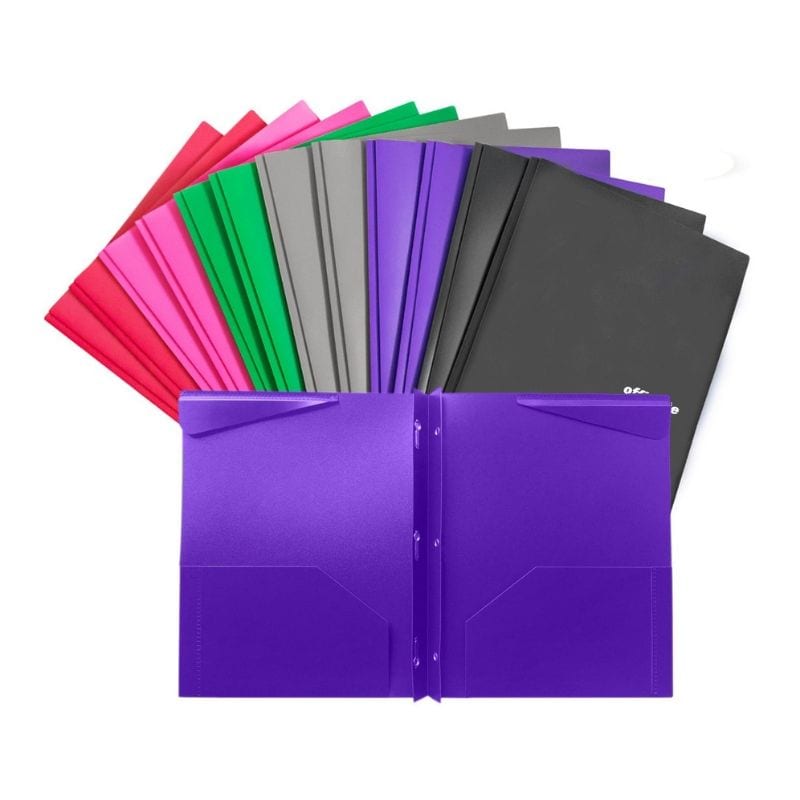 Plastic Folders with Pockets and Prongs Preface Bahamas